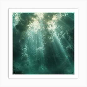 Rays Of Light Art Print