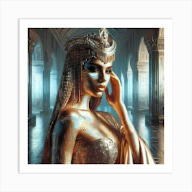 Cleopatra Portrait Artwork 119 Art Print