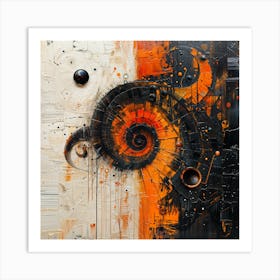 Abstract By Christopher 6 Art Print