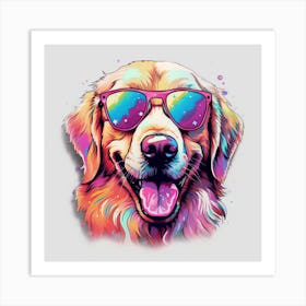 Golden Retriever 2 Art Print