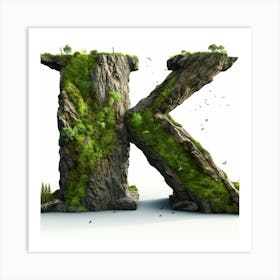 Letter K Art Print