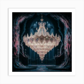 Fairytale Chandelier Art Print