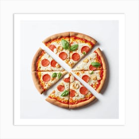 Pizza Art Print