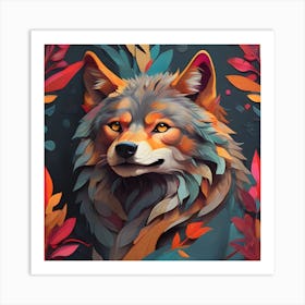 Wolf 10100 Art Print