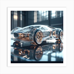 Glass Car Art Print