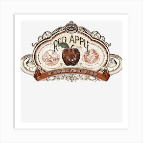 Red Apple Tobacco Art Print