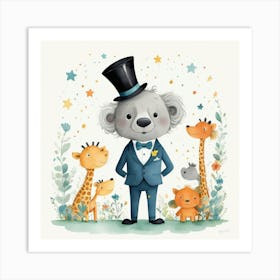 Default Mr Confidence Nursery Art 1 Art Print