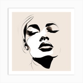 Portrait Of A Woman 79 Art Print