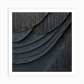 'Wavy Lines' Art Print