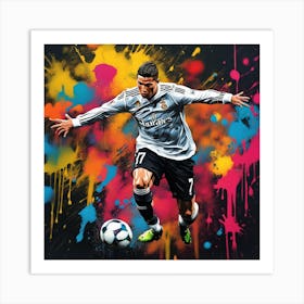 Cristiano Ronaldo Art Print