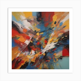 Abstract Artists Paintings Art Print