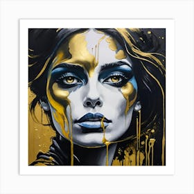 Goldbeauty2 Art Print