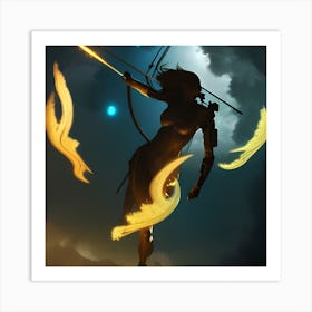 The Archer Art Print