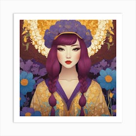 Asian Girl 3 Art Print