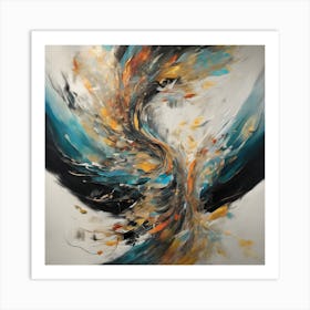 Phoenix, Breathtaking Contemporary Masterpiece Art Print