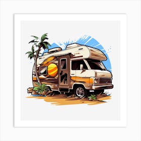 Rv Camper 1 Art Print