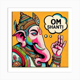 Ganesha 39 Art Print