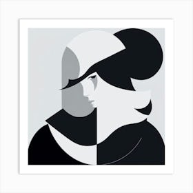 Portrait Of A Woman 5 Art Print