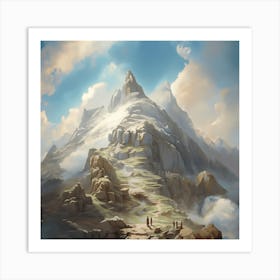 Mountain Landscape - natural Art Print