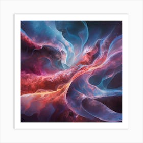 Abstract Nebula 2 Art Print