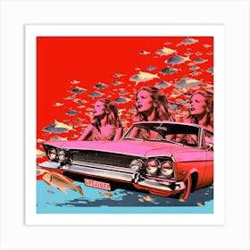 Sex And The Car Art Print