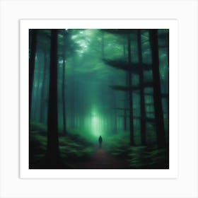 Walk In The Woods Art Print