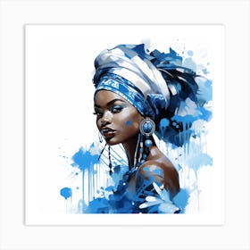 African Woman 53 Art Print