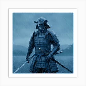 Samurai Art 119 Art Print