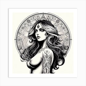 Lilith Sister To Man Art Print