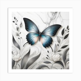 Decorative Art Butterfly VII Art Print