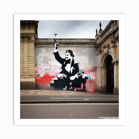 Banksy 4 Art Print