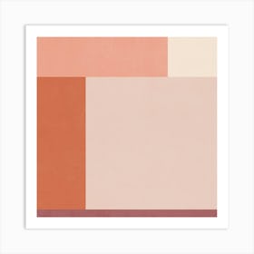 Minimalist Abstract Geometries - Tct 01 1 Art Print