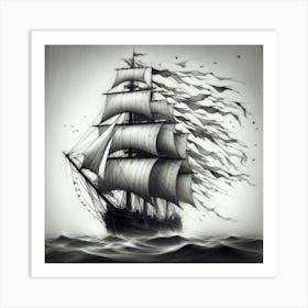 Sailing Ship Art Print