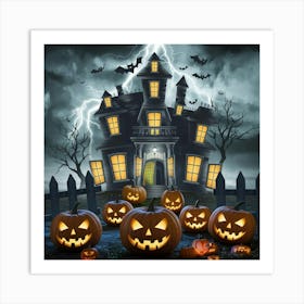 Halloween Art Print