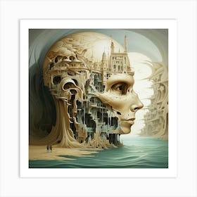 City In The Sky Art Print