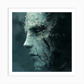 Face Of The Dead 1 Art Print