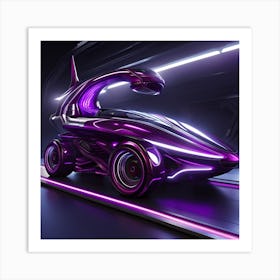 Futuristic Car 17 Art Print