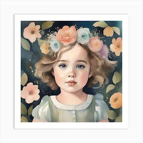 Little Adele Art Print