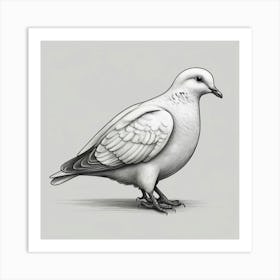 Pigeon 1 Art Print