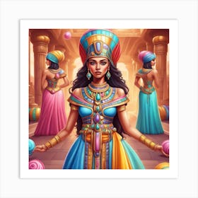 Egyptian Princess Art Print