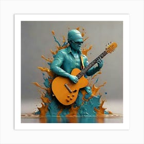 Acoustic Guitar Art Print