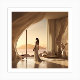 Aphrodite'S Bedroom Art Print