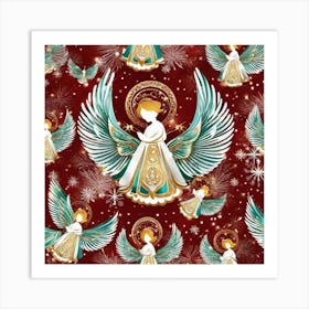 Angels Art Print