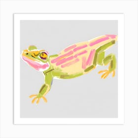 Bearded Dragon Lizard 04 Art Print