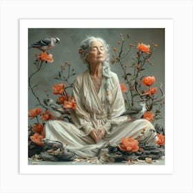 'The Old Woman' Art Print