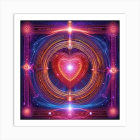 Heart Chakra Art Print