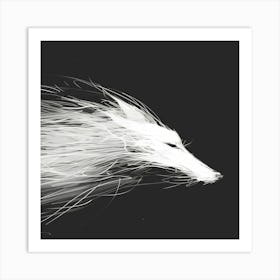 Wolf of the Wind Art Print