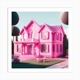 Barbie Dream House (284) Art Print