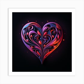 Love Neon (13) Art Print