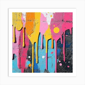 Graffiti Wall Art 3 Art Print